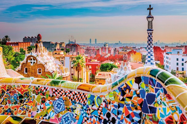 Italien - Kanaren mit Costa Smeralda - Park Güell