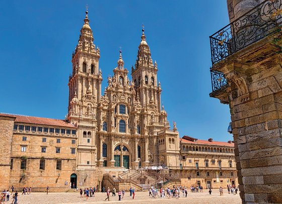 Italien-Hamburg mit Costa Favolosa - Kathedrale von Santiago de Compostela