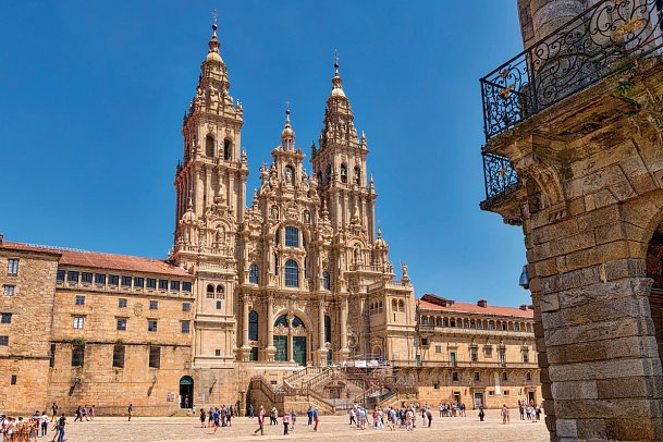 Italien-Hamburg mit Costa Favolosa - Kathedrale von Santiago de Compostela