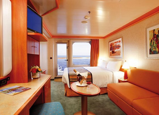 Östliches Mittelmeer & Istanbul mit Costa Pacifica - Beispiel Balkonkabine (Zimmercodierungen KB1 & KB2)