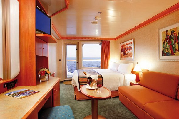 Östliches Mittelmeer & Istanbul mit Costa Pacifica - Beispiel Balkonkabine (Zimmercodierungen KB1 & KB2)