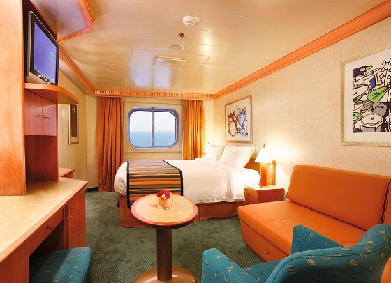 Östliches Mittelmeer & Istanbul mit Costa Pacifica - Beispiel Meerblickkabine (Zimmercodierung KA1)
