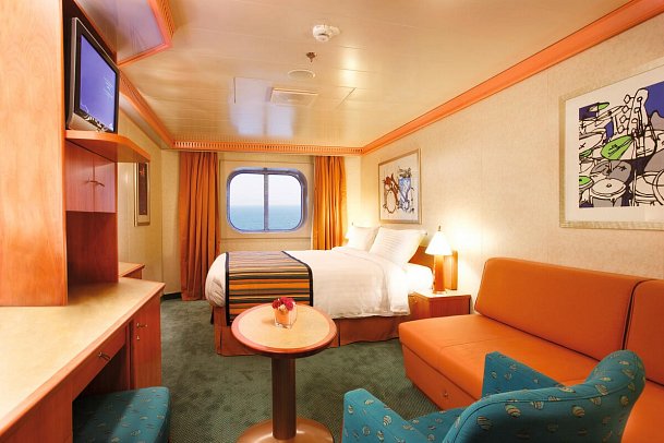 Östliches Mittelmeer & Istanbul mit Costa Pacifica - Beispiel Meerblickkabine (Zimmercodierung KA1)