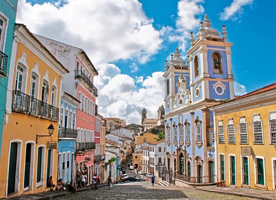 Transatlantik Italien bis Brasilien mit Costa Favolosa - Pelourhino, Salvador de Bahia