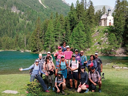 Alpenüberquerung – von Garmisch-Partenkirchen nach Sterzing - Gruppenfoto