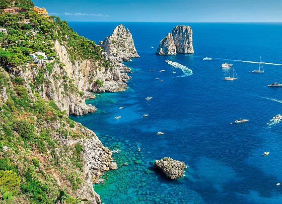 Sternfahrt Kampanien & Amalfiküste - Faraglioni, Insel Capri