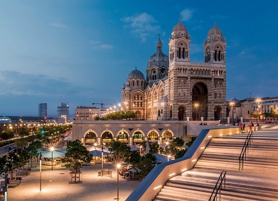 Rundreise Die schönsten Seiten Südfrankreichs - Provence und Cote d´Azur - Frankreich, Marseille, Kathedrale de la Mayor