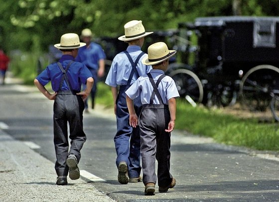 Rundreise Sehenswürdigkeiten des Osten - Amish Jungen