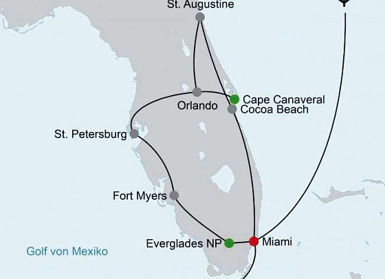 Manhattan Express & Florida Sunshine State & Beach