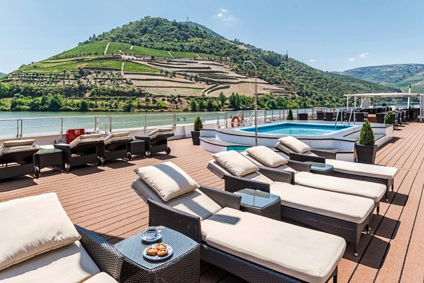 Douro-Tal & Galicien mit Duoro Queen - Sonnendeck