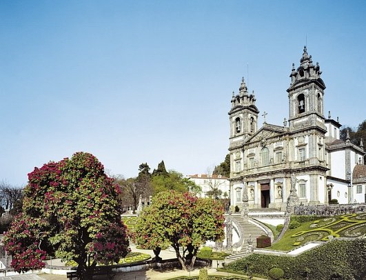 Rundreise Portugal & Galicien - Bom Jesus do Monte in Braga