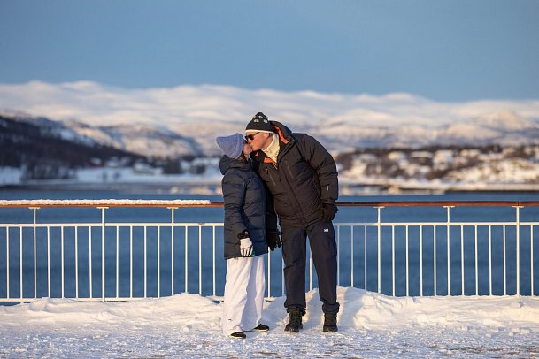Nordlichter - mit Hurtigruten Signature Nordkap-Linie MS Trollfjord