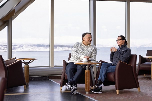 Nordlichter - mit Hurtigruten Signature Nordkap-Linie MS Trollfjord