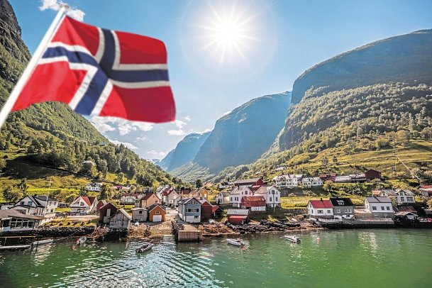 Rundreise Südnorwegen - Undredal, Aurlandsfjord