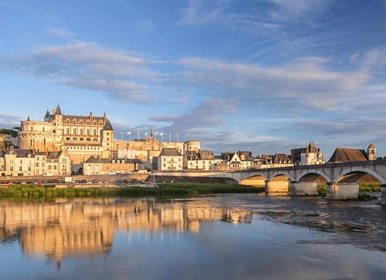 Rundreise Höhepunkte Nordfrankreichs - Paris, Loire-Tal und Normandie - Chateau d'Amboise im Loire-Tal
