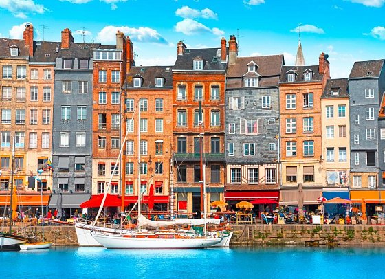 Rundreise Höhepunkte Nordfrankreichs - Paris, Loire-Tal und Normandie - Hafenstadt Honfleur