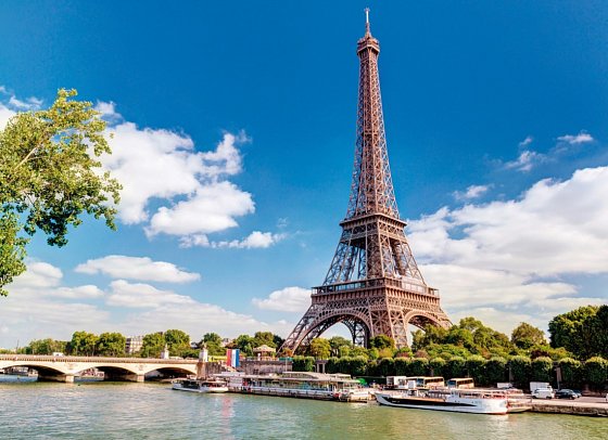 Kunst pur auf der Seine mit SEINE COMTESSE - Paris, Eiffelturm