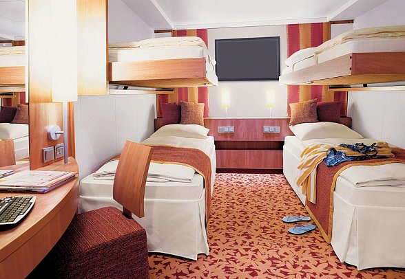 Italien & Mittelmeerinseln mit AIDAstella - Innenkabine