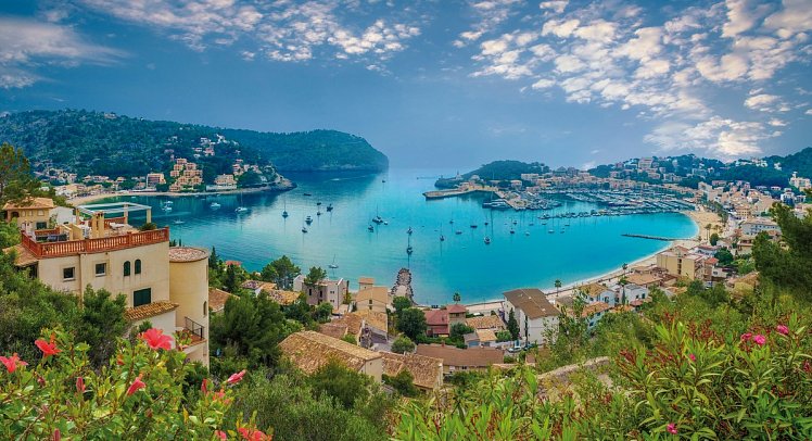 Standortrundreise zu Mallorcas Mandelblüte - Puerto de Soller