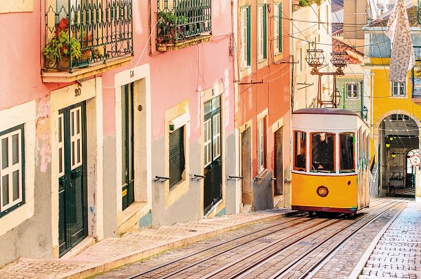 Von Mallorca über Portugal nach Hamburg mit AIDAperla - Lissabon