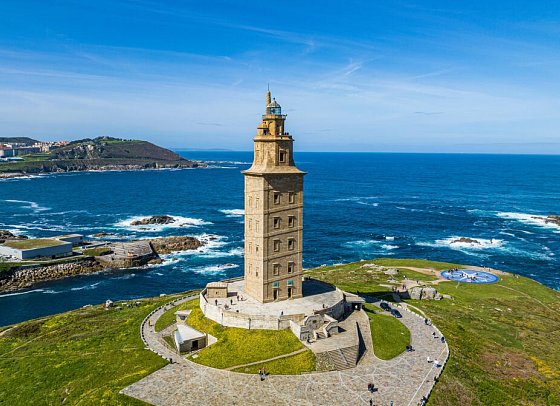 Von Mallorca über Portugal nach Hamburg mit AIDAperla - La Coruña