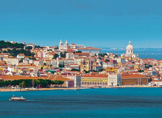 Von Mallorca über Portugal nach Hamburg mit AIDAperla - Lissabon