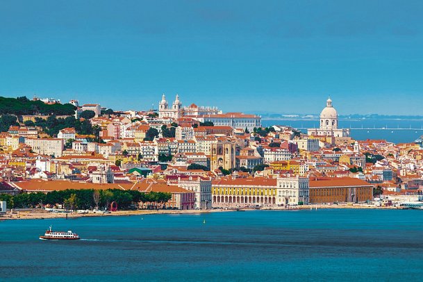 Von Mallorca über Portugal nach Hamburg mit AIDAperla - Lissabon