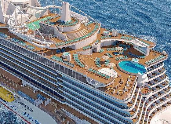 Mediterrane Schätze mit AIDAcosma - Sonnendeck