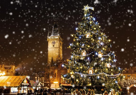 Advent in Prag Stadt der Tausend Türme Bahnreise