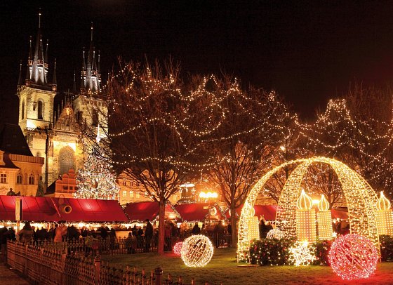Advent in Prag Stadt der Tausend Türme Bahnreise - Prag zur Weihnachtszeit