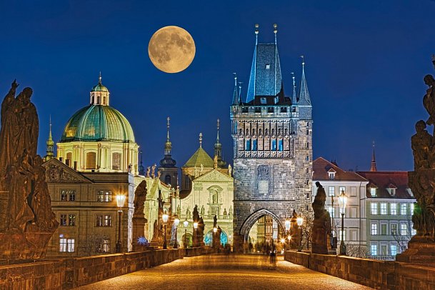 Advent in Prag Stadt der Tausend Türme Bahnreise - Prag