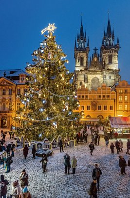 Advent in Prag Stadt der Tausend Türme Bahnreise - Prag zur Weihnachtszeit