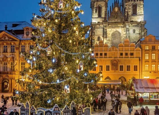 Advent in Prag Stadt der Tausend Türme Bahnreise - Prag zur Weihnachtszeit