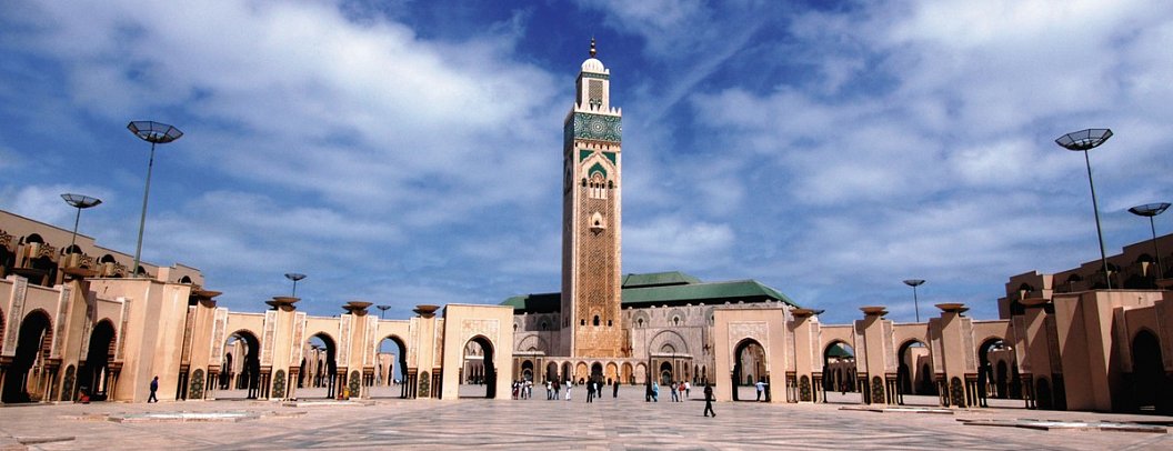 Höhepunkte Marokkos - Hassan II.-Moschee, Casablanca