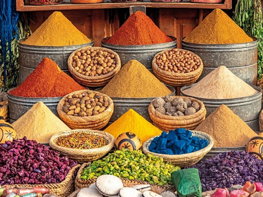 Rundreise Zauberhaftes Marokko – Königsstädte & Wüste - Suppenmarkt - Marrakesch