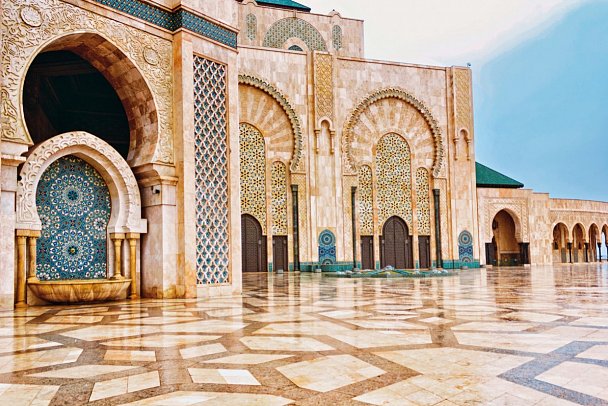 Rundreise Marokko & Andalusien - Hassan II Moschee - Casablanca