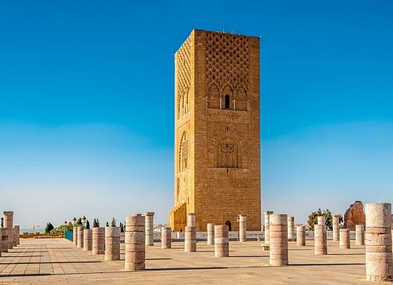 Rundreise Marokko & Andalusien - Hassan-Turm - Rabat