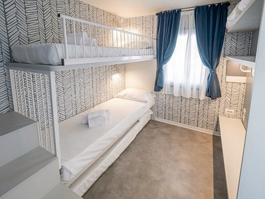 Sentido Riccione Premium Camp - Wohnbeispiel Camp-Lodge Deluxe (Zimmercodierung CD1)