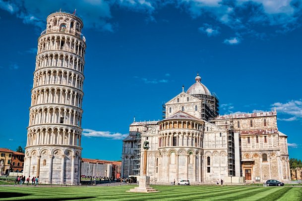 Rom bis Barcelona mit Norwegian Epic - Platz der Wunder in Pisa