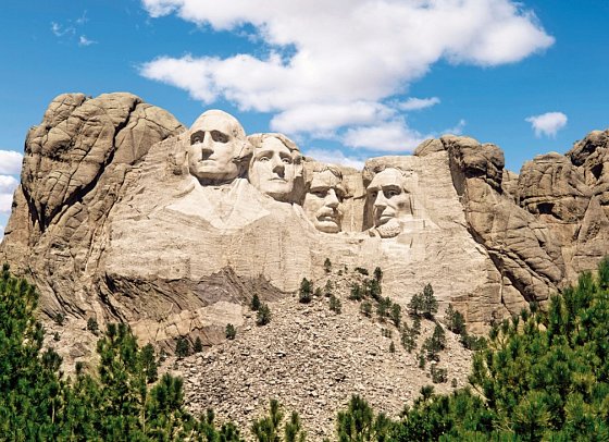 Rundreise Quer durch die USA von San Francisco bis New York - Mount Rushmore