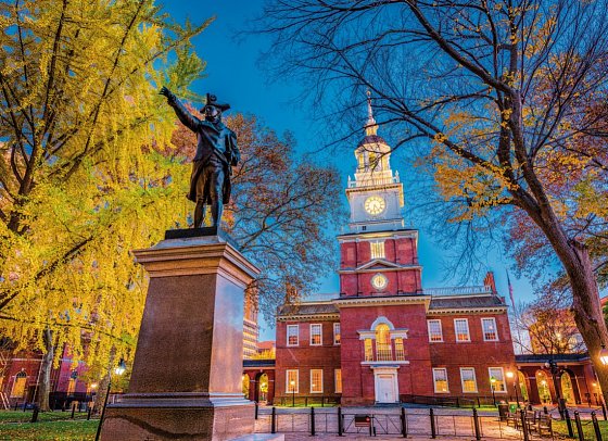 Rundreise Quer durch die USA von San Francisco bis New York - Philadelphia, Independence Hall