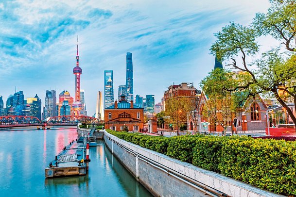 China Rundreise mit Upstream Yangtze Kreuzfahrt - Shanghai