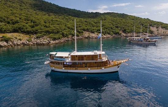 Blaue Reise - Kreuzfahrt zwischen 1000 Inseln ab/bis Trogir