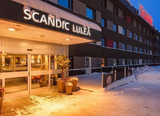Rundreise Schwedisch Lappland zu Silvester - Hotel Scandic Lulea