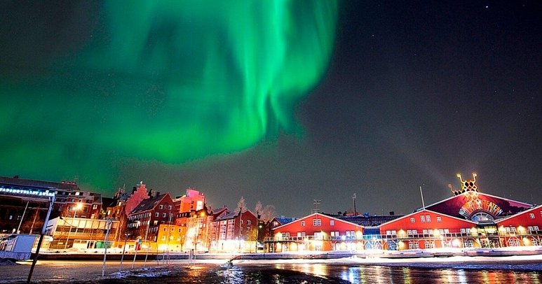 Rundreise Schwedisch Lappland zu Silvester - Nordlichter über Lulea