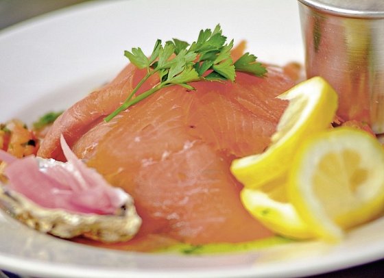 Rundreise Südschweden - Teller mit köstlichem Lachs