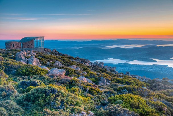 Weihnachten/Silvester in Australien & Neuseeland mit NCL Spirit - Mount Wellington, Hobart