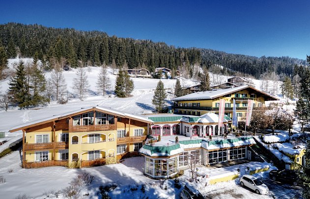 Sporthotel Radstadt - Außenansicht Hotel Winter