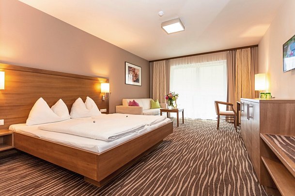 Landhaus Rohregger - Wohnbeispiel Familienunterkunft Wohnsuite (Zimmercodierung FB1)