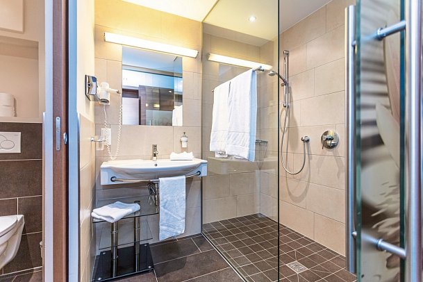 Landhaus Rohregger - Beispiel Bad (Zimmercodierung FB1)